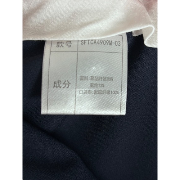 Scofield British Heritage Navy Blue Dress Pants Gold‎ Accent Size 165/70A - Picture 12 of 14